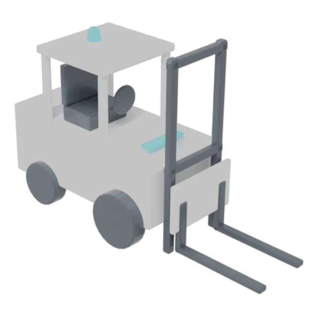 Tracked forklift