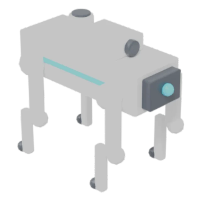Quadruped inspection robot
